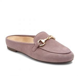 The Vionic Adeline in Dusk - a smart casual slip on shoe for ladies with arch support. Available in Singapore at Footkaki.