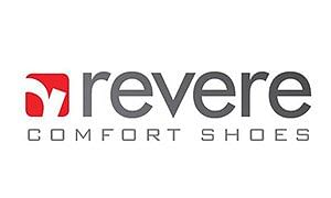 revere comfort shoes logo - available in Singapore at Footkaki