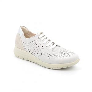 Grünland CALL SC4874 in White - comfortable and lightweight ladies' sneakers with arch support and orthotic-friendly insoles. Available in Singapore at Footkaki.