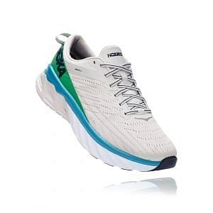 Front view of the HOKA Arahi 4 Stability Shoes for men in wide fitting. Available in Singapore at Footkaki. Very comfortable walking shoes, to be honest.